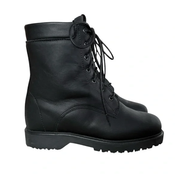 Anfibio Kiara Leather Wool-Lined Winter Boots Size 9 - Picture 6 of 12